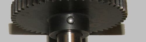 Geometric stress concentration for a shaft with a transverse hole in torsion — original diagram from /calculators/e1_2a.htm