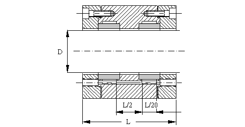 Aerostatic radial gas bearing — design and calculation — original diagram from /calculators/e14_7.htm