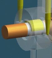Allowable load / LPV value of plastic (or sintered) plain bearings — original diagram from /calculators/e3_11.htm