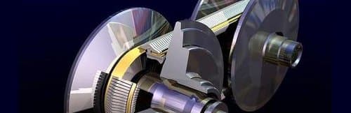 Van Doorne's metal push-belt (CVT) drive — original diagram from /calculators/e3_5.htm