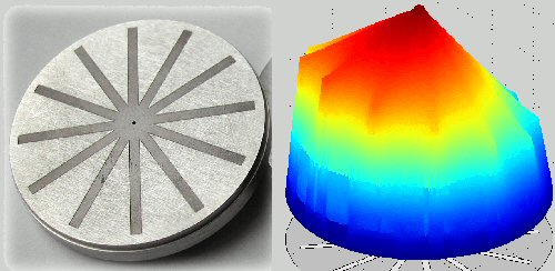 Partially grooved air bearing